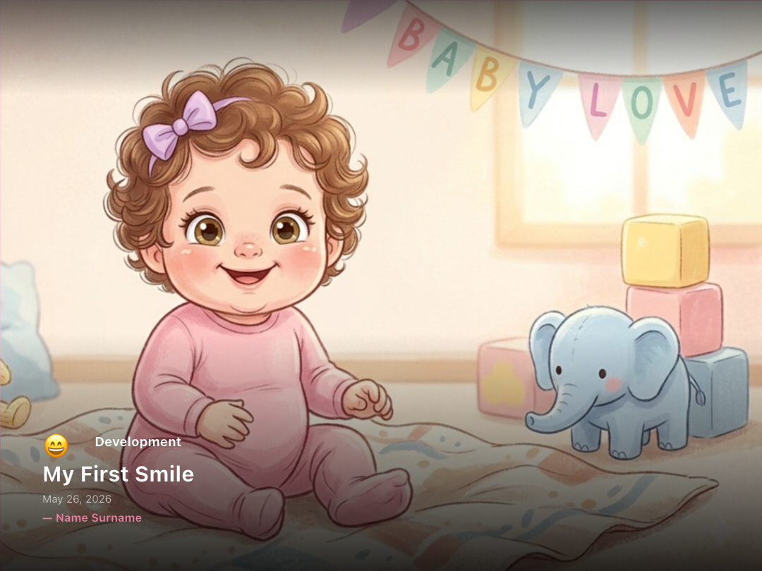 My First Smile