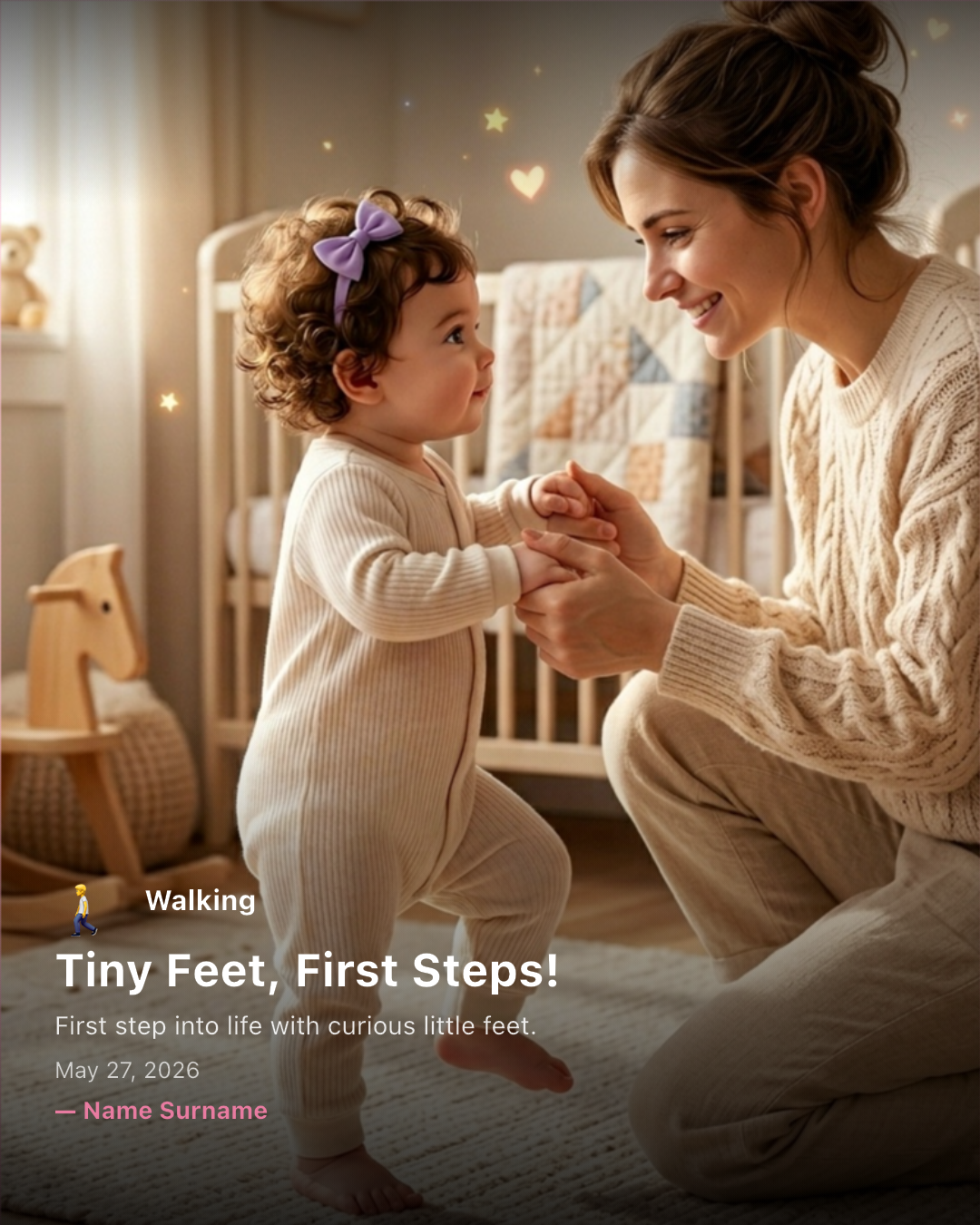 Tiny Feet First Steps